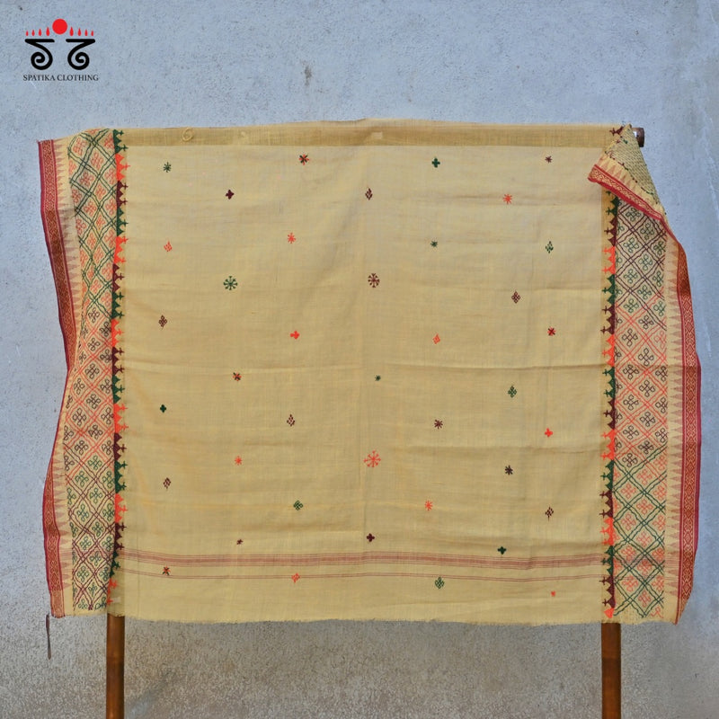 Lambani Hand - Embroidered Ponduru Blouse Fabric