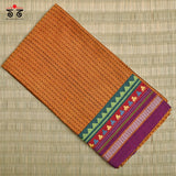 Hand- Embroidered Khun Blouse Fabric