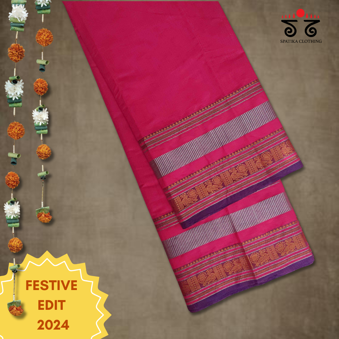 Vintage Kanjivaram Saree in Cotton