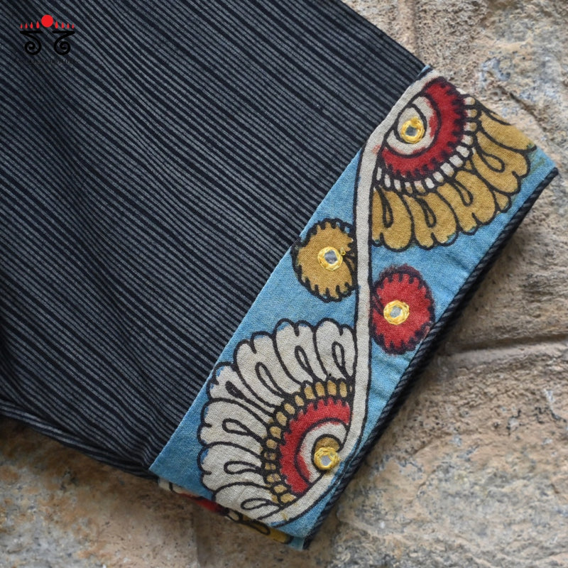 Pen Kalamkari Ponduru Blouse