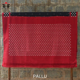 Ikat Handwoven Cotton Saree