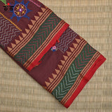 Lambani on Chettinad Cotton Saree