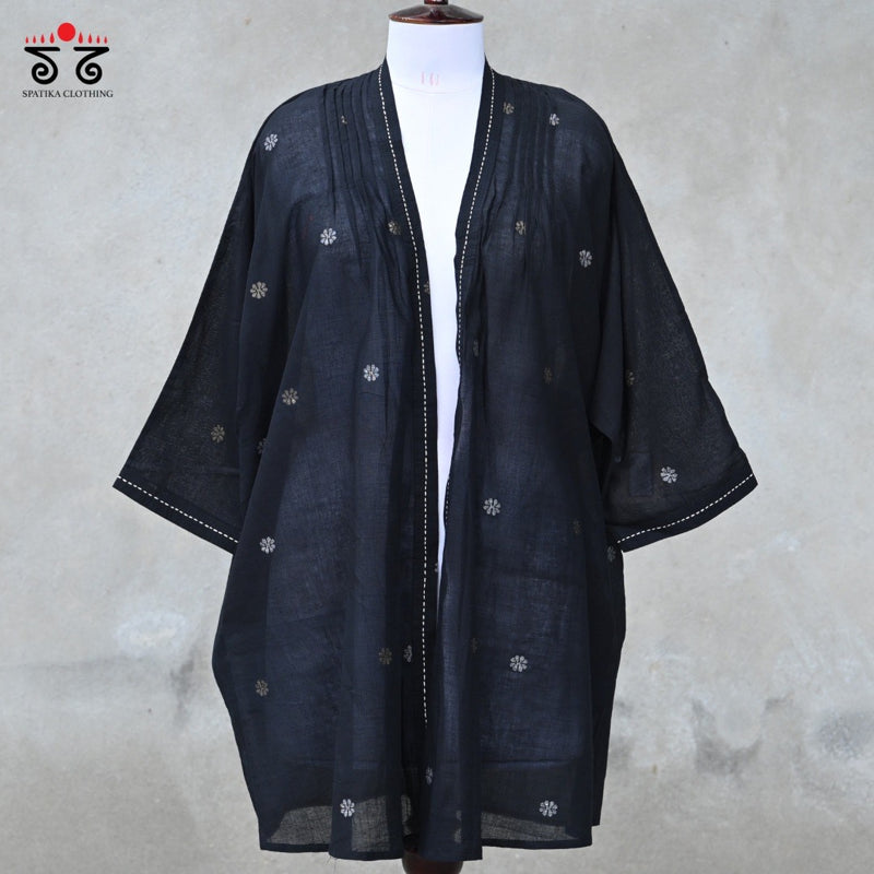 Handwoven Jamdhani Overlay