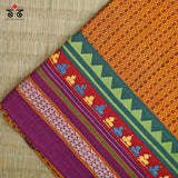 Hand- Embroidered Khun Blouse Fabric
