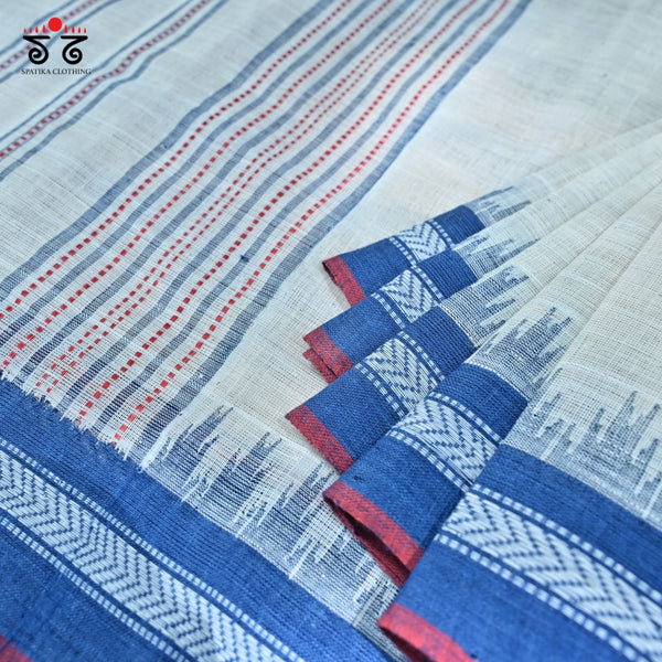 Ponduru Handspun Cotton Saree