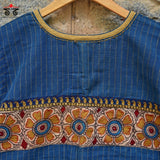 Pen Kalamkari Border Blouse