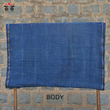 Hand block Print on Chanderi Silk Cotton Saree