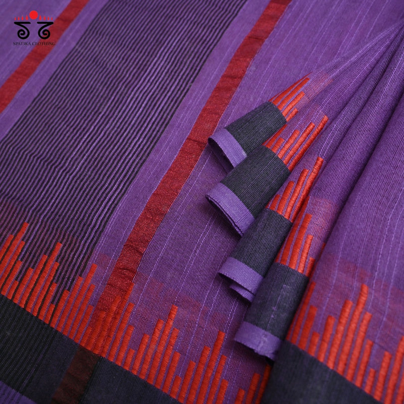 Tussar Linen Silk Cotton Saree