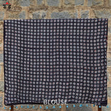 Ajrak Bandhani on Mulmul Cotton Saree