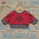 Ajrak - Kolam Blouse