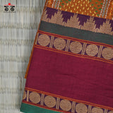 Chettinad Cotton - Banjara Hand Embroidered Blouse Fabric