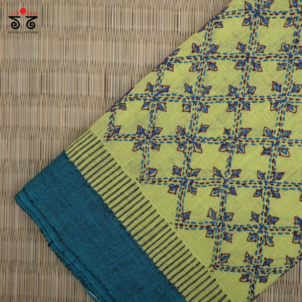Banjara Hand - Embroidered Blouse Fabric