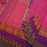 Lambani on Chettinad Cotton Saree