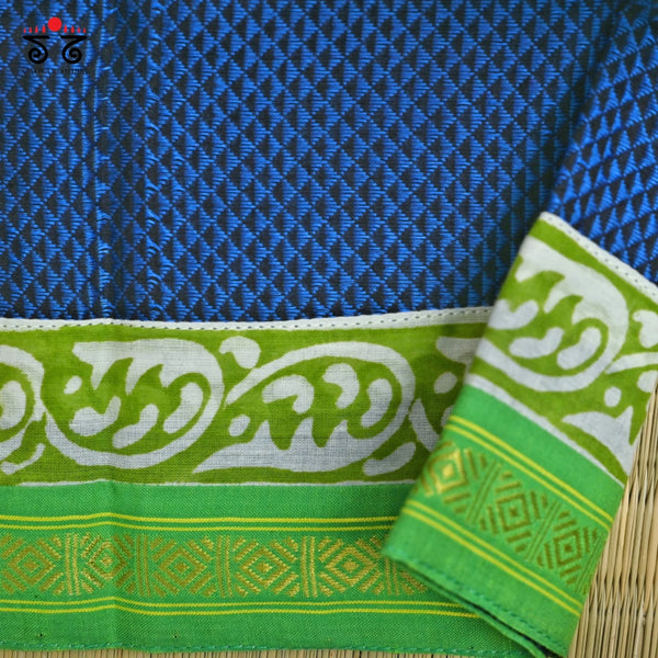 Khun - Ajrak Blouse Fabric