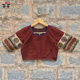 Chettinad Cotton - Pen Kalamkari Blouse