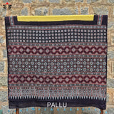 Ajrak Bandhani on Mulmul Cotton Saree