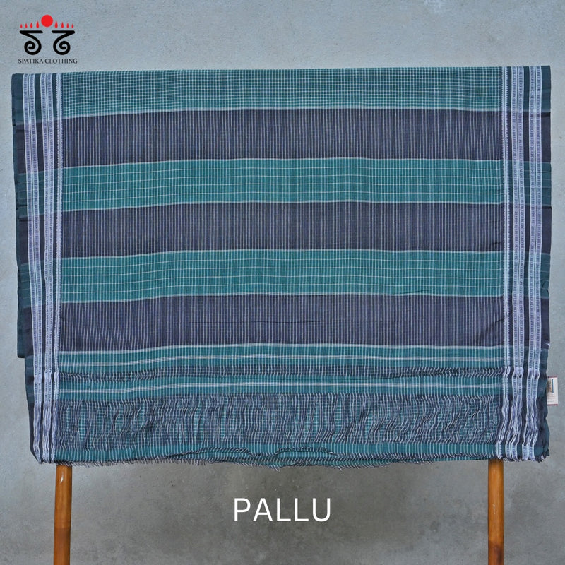 Ilkal Handwoven Cotton Saree