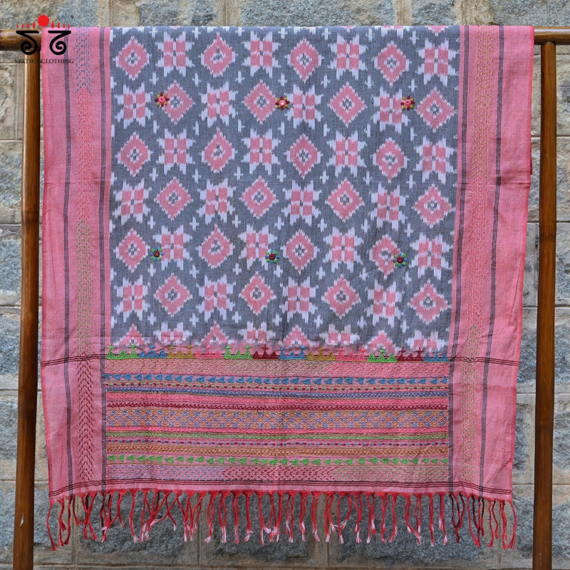 Telia-Lambani Hand Embroidered Dupatta