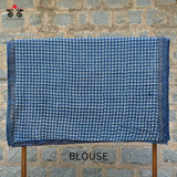 Ajrak on Mulmul Cotton Saree