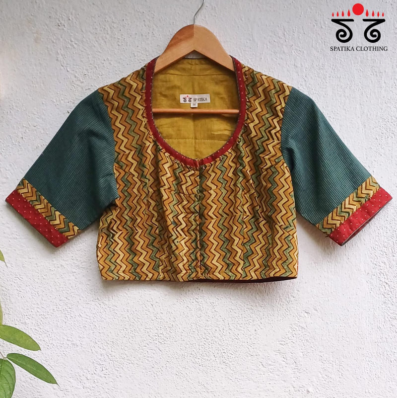 The Morni Kalamkari Blouse