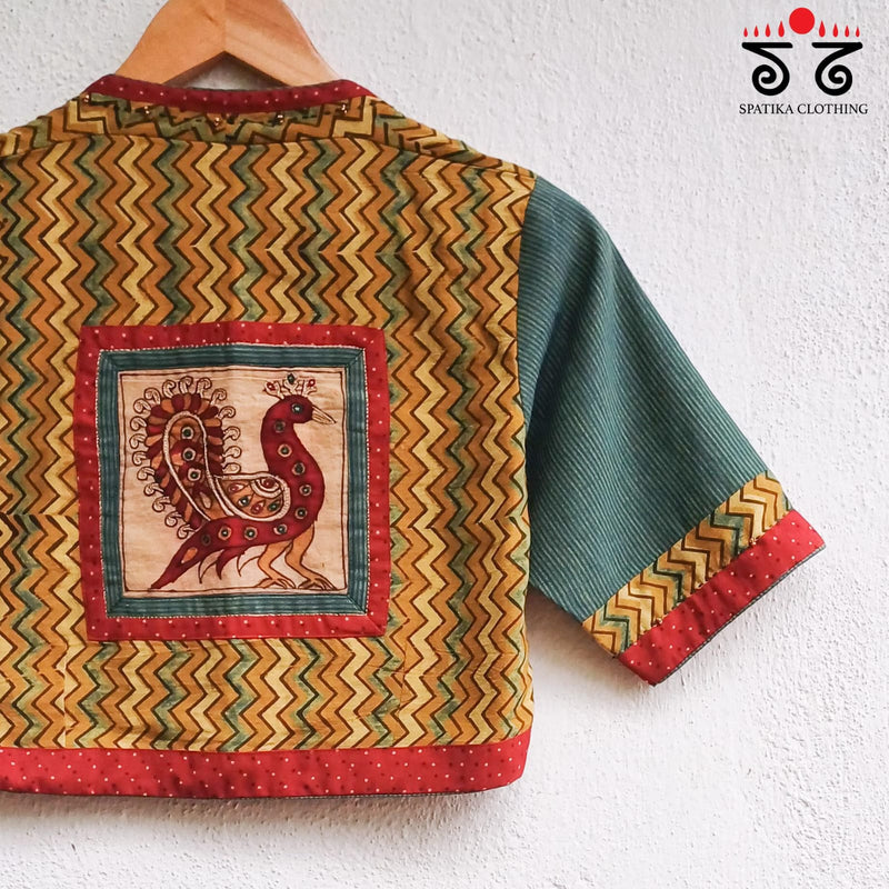 The Morni Kalamkari Blouse