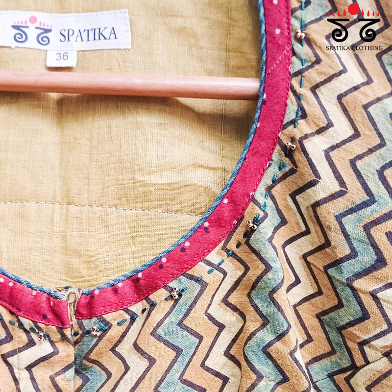 The Morni Kalamkari Blouse