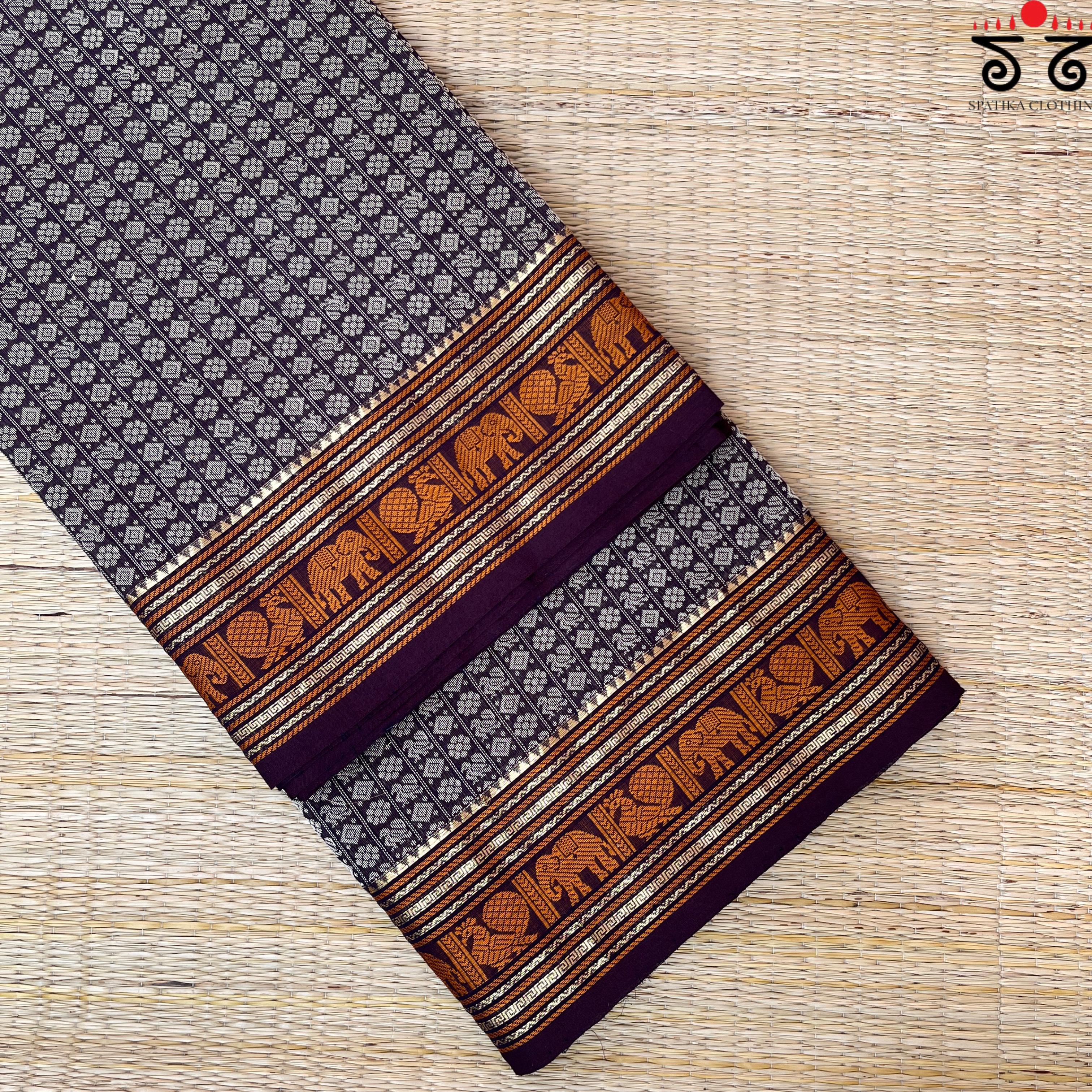 Vintage Kanjivaram Saree in Cotton