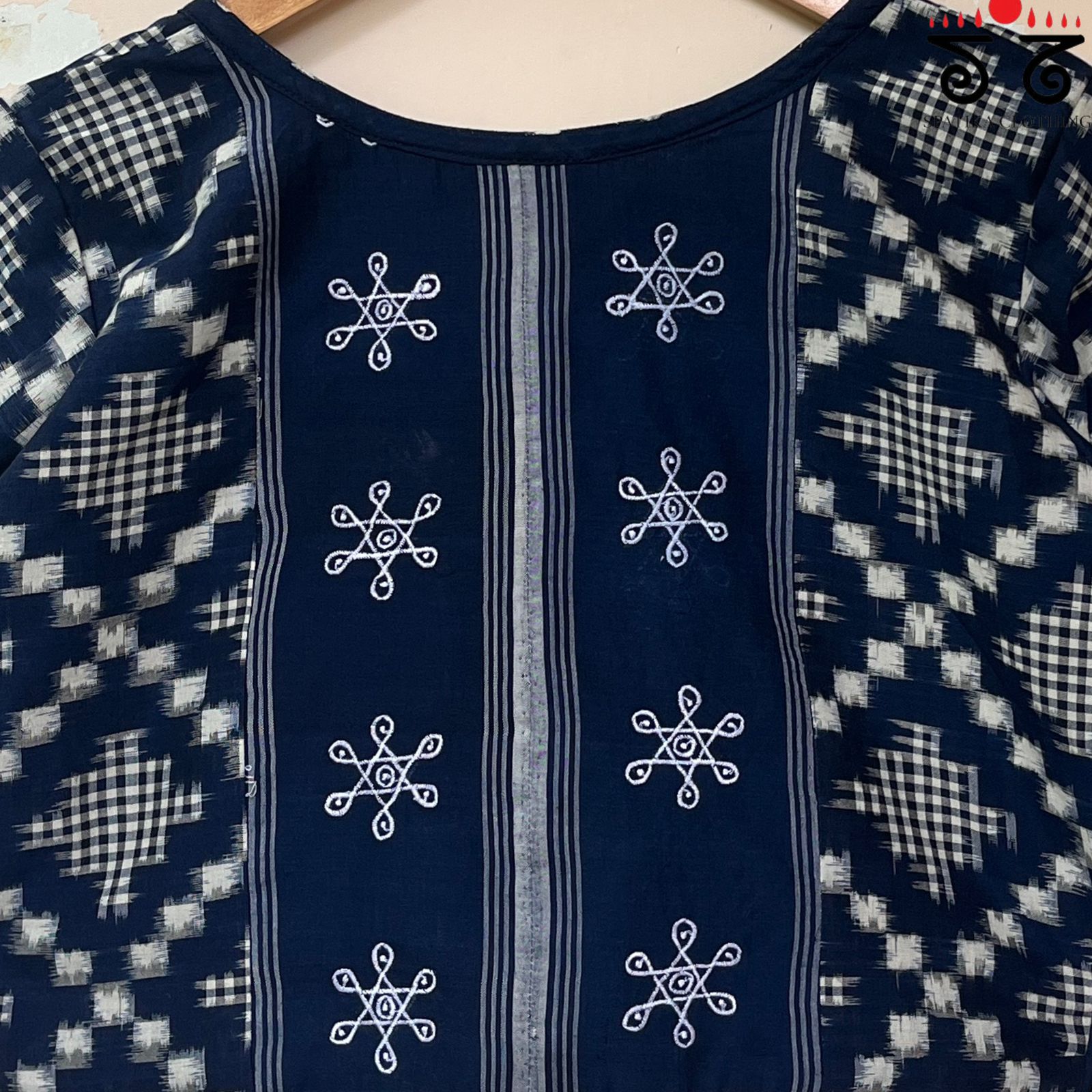 The Telia Rumal - Kolam Blouse