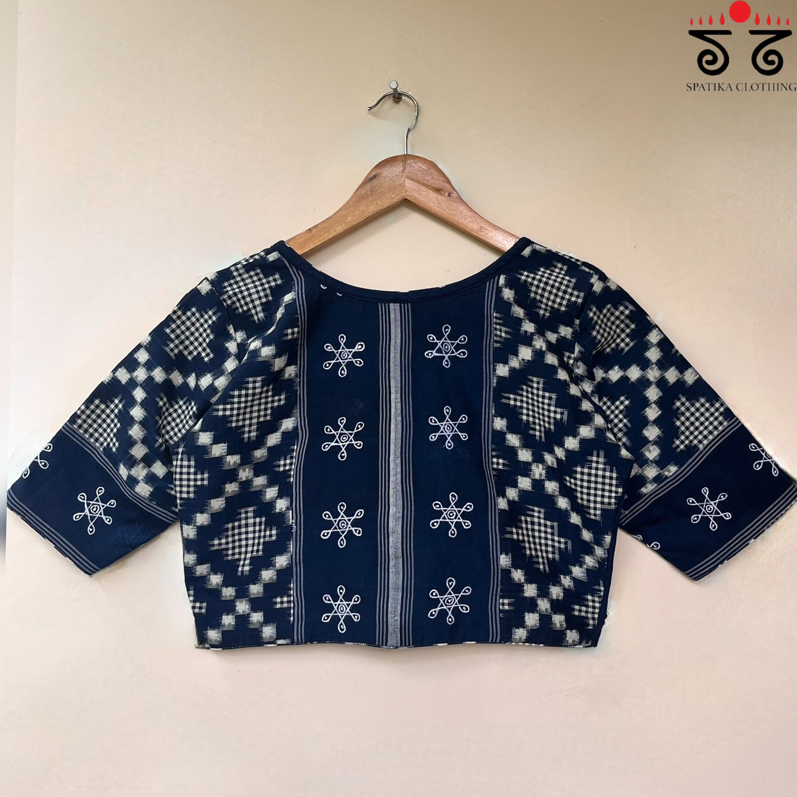 The Telia Rumal - Kolam Blouse