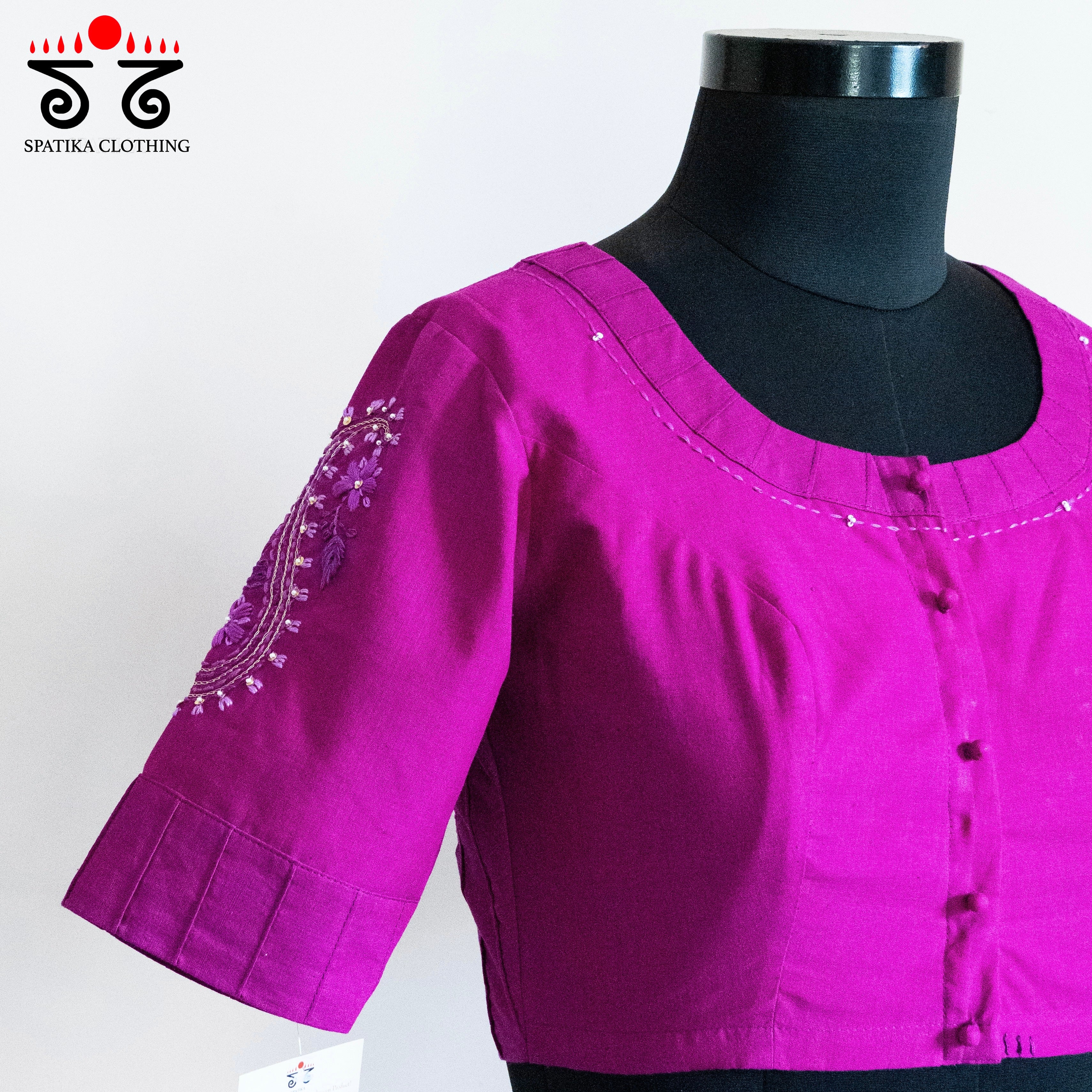 The Chikankari Blouse - New Version!