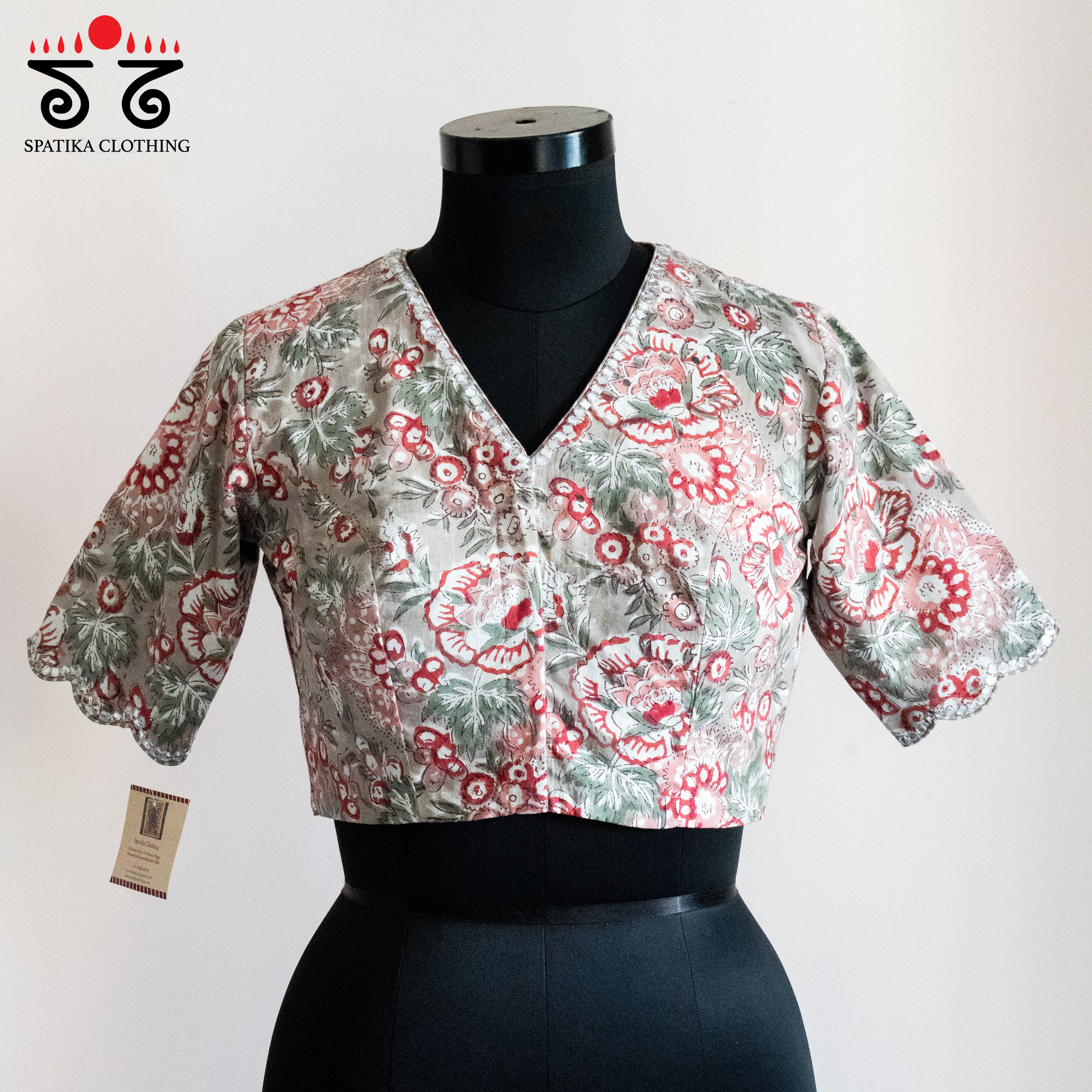 The Scalloped Blouse