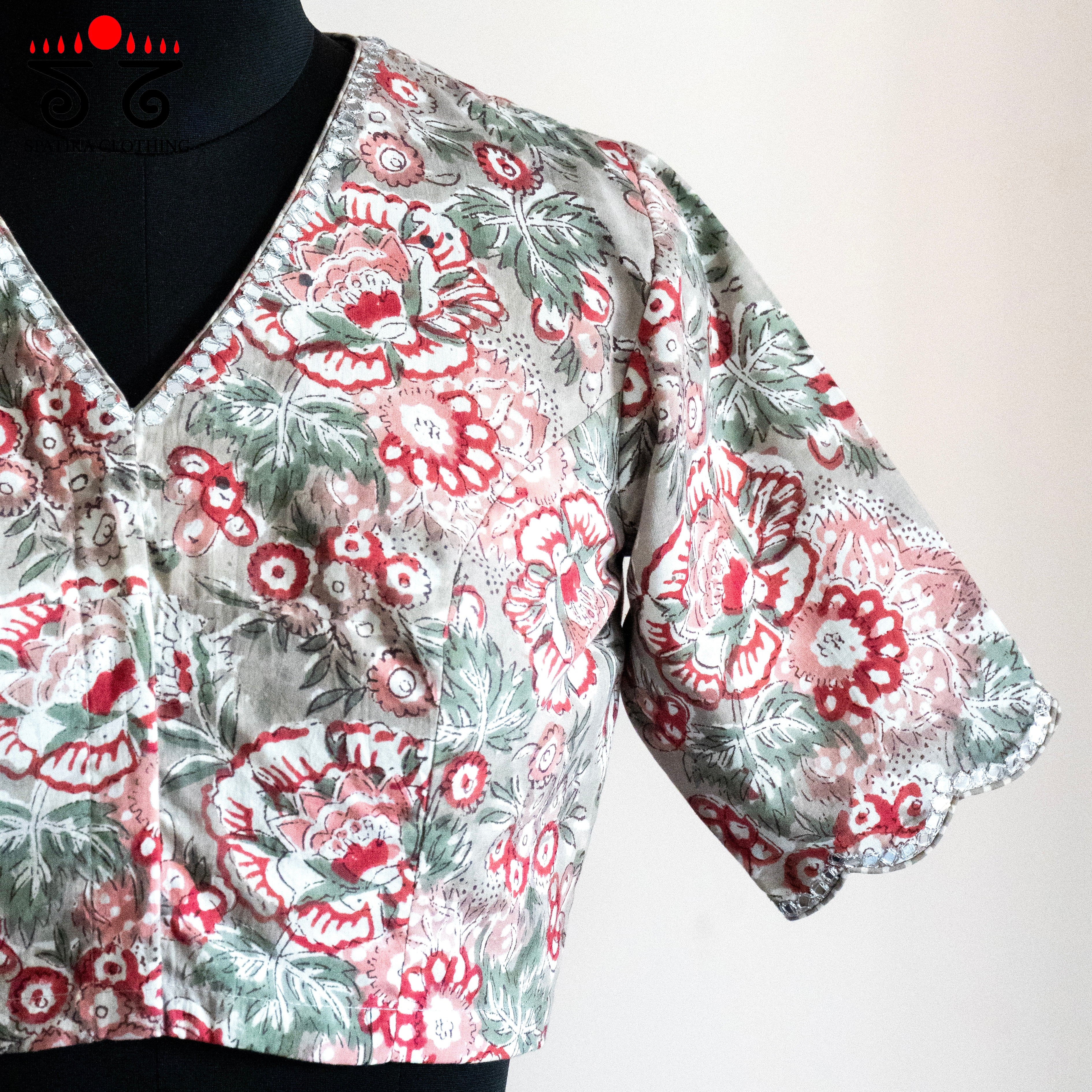 The Scalloped Blouse