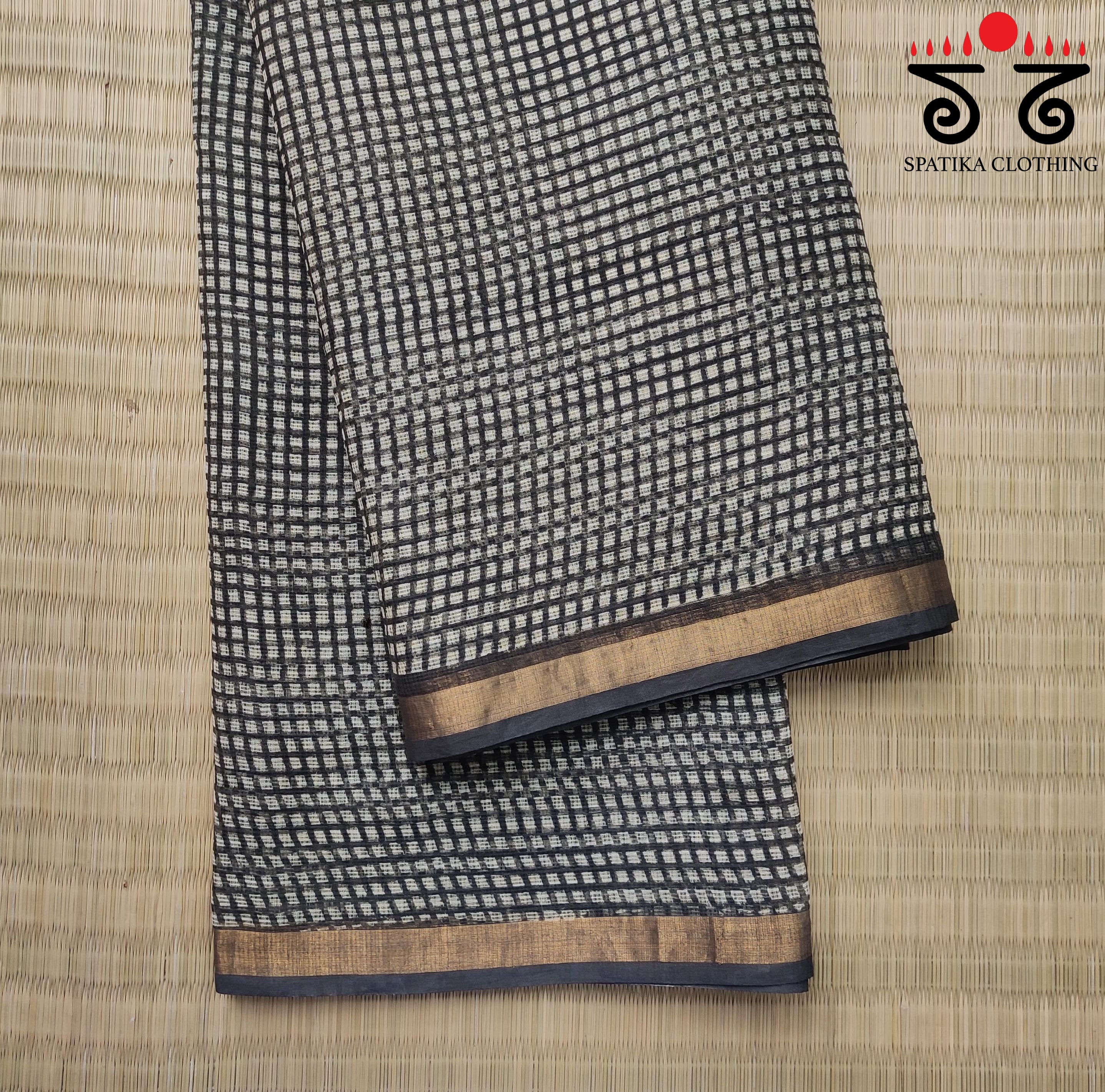 Kota Hand block printed saree