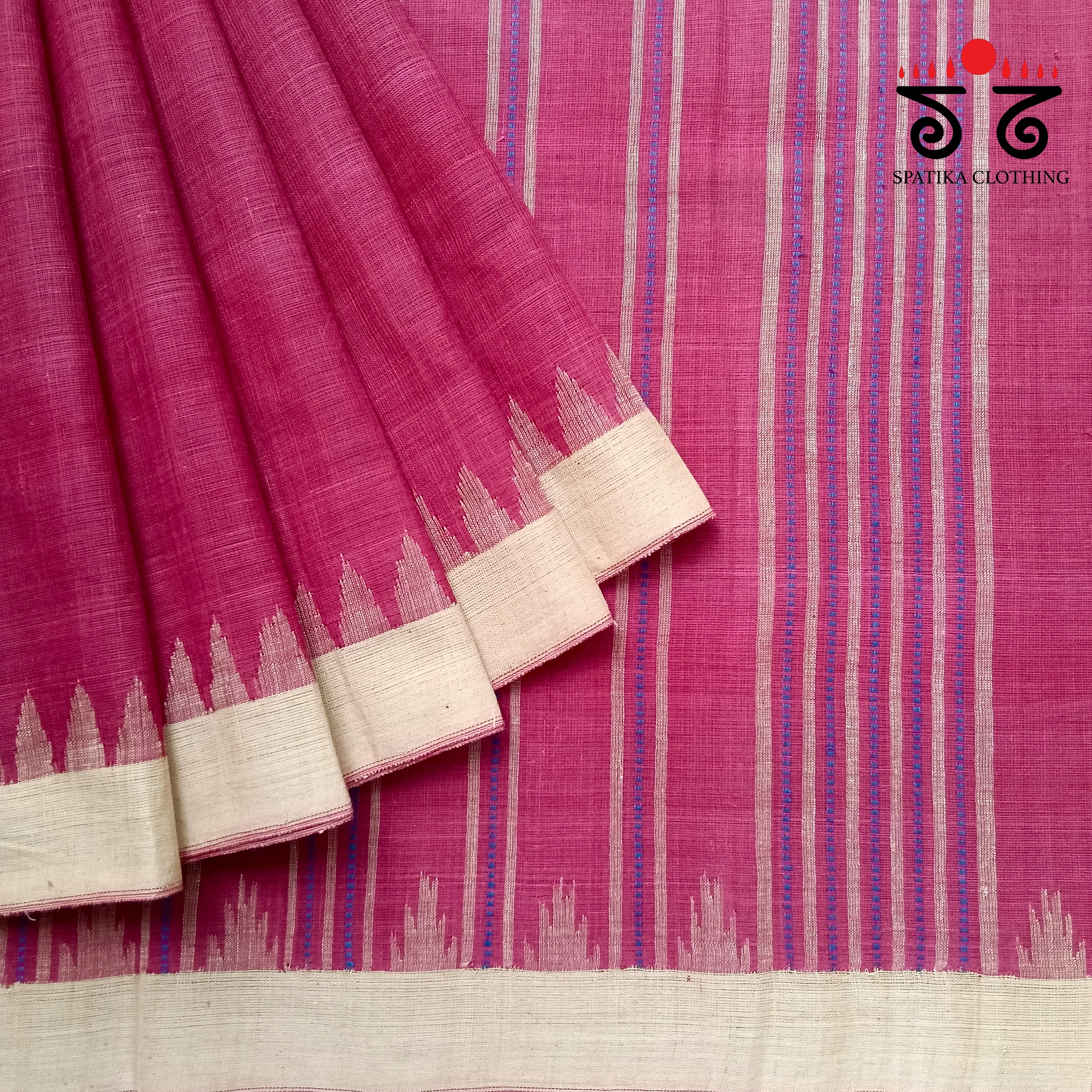 Ponduru Handspun Cotton Saree