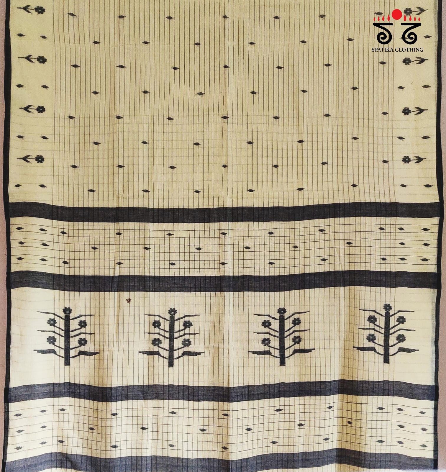 Jamdhani on Bengal Cotton Saree
