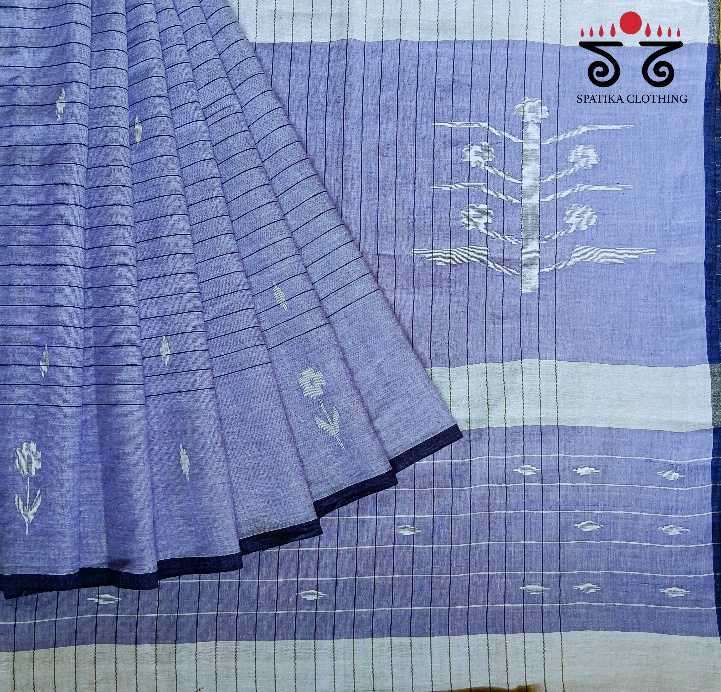 Jamdhani Bengal Cotton Saree