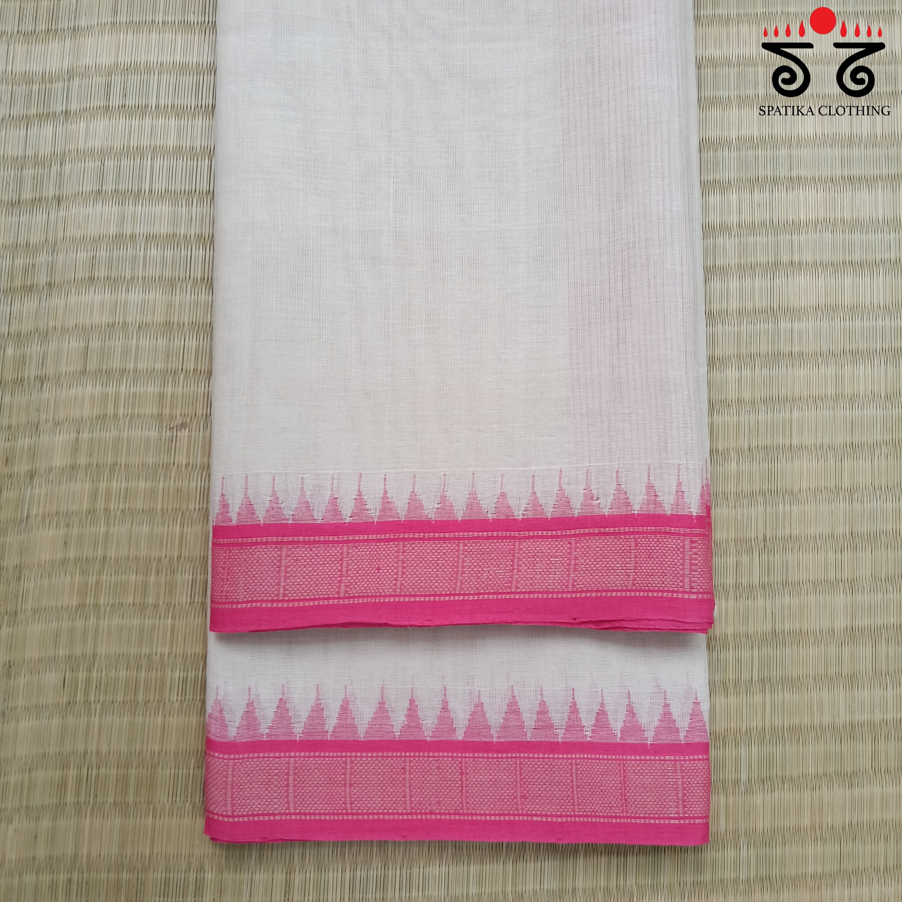 Ponduru Handspun Cotton Saree