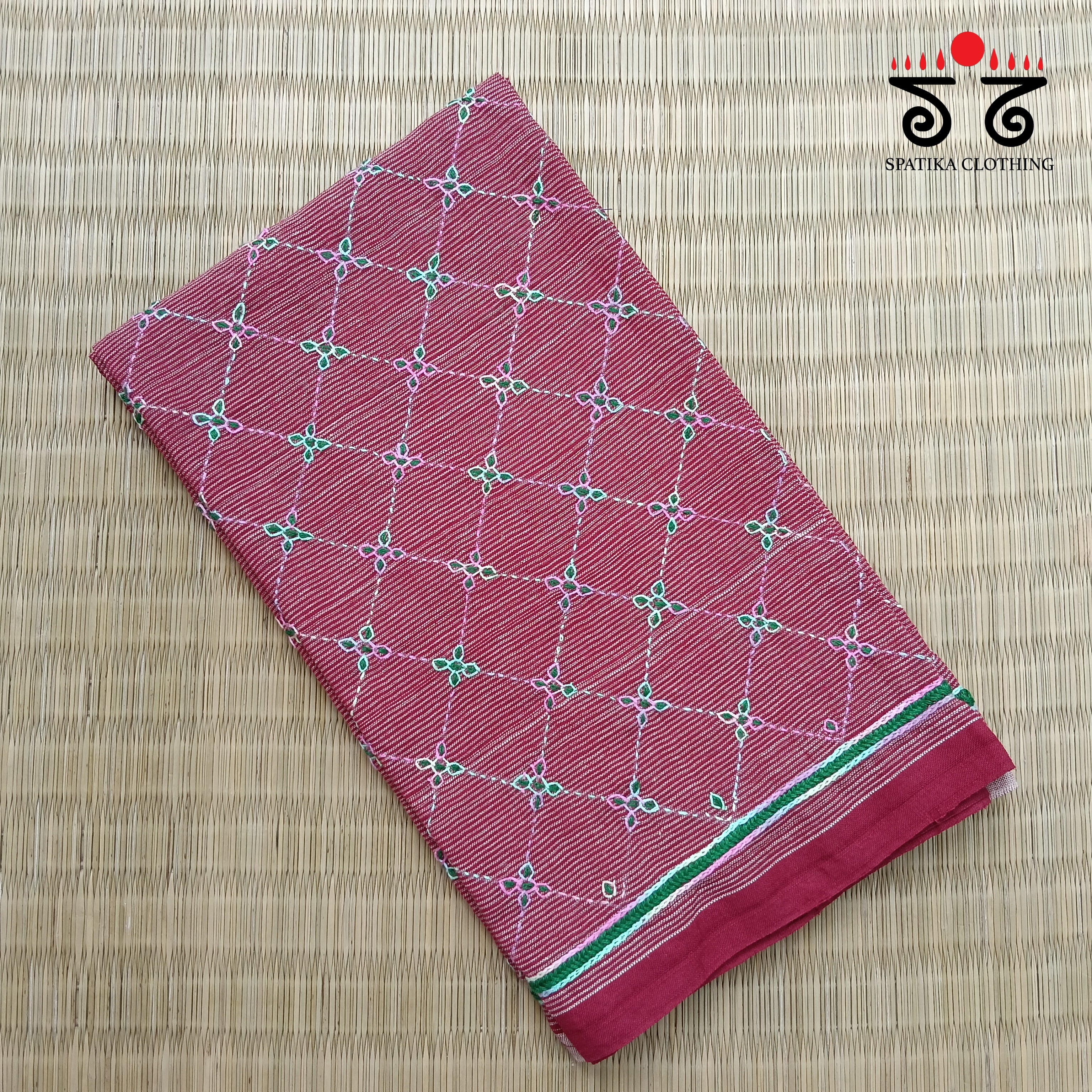 Banjara Hand Embroidered Blouse Fabric