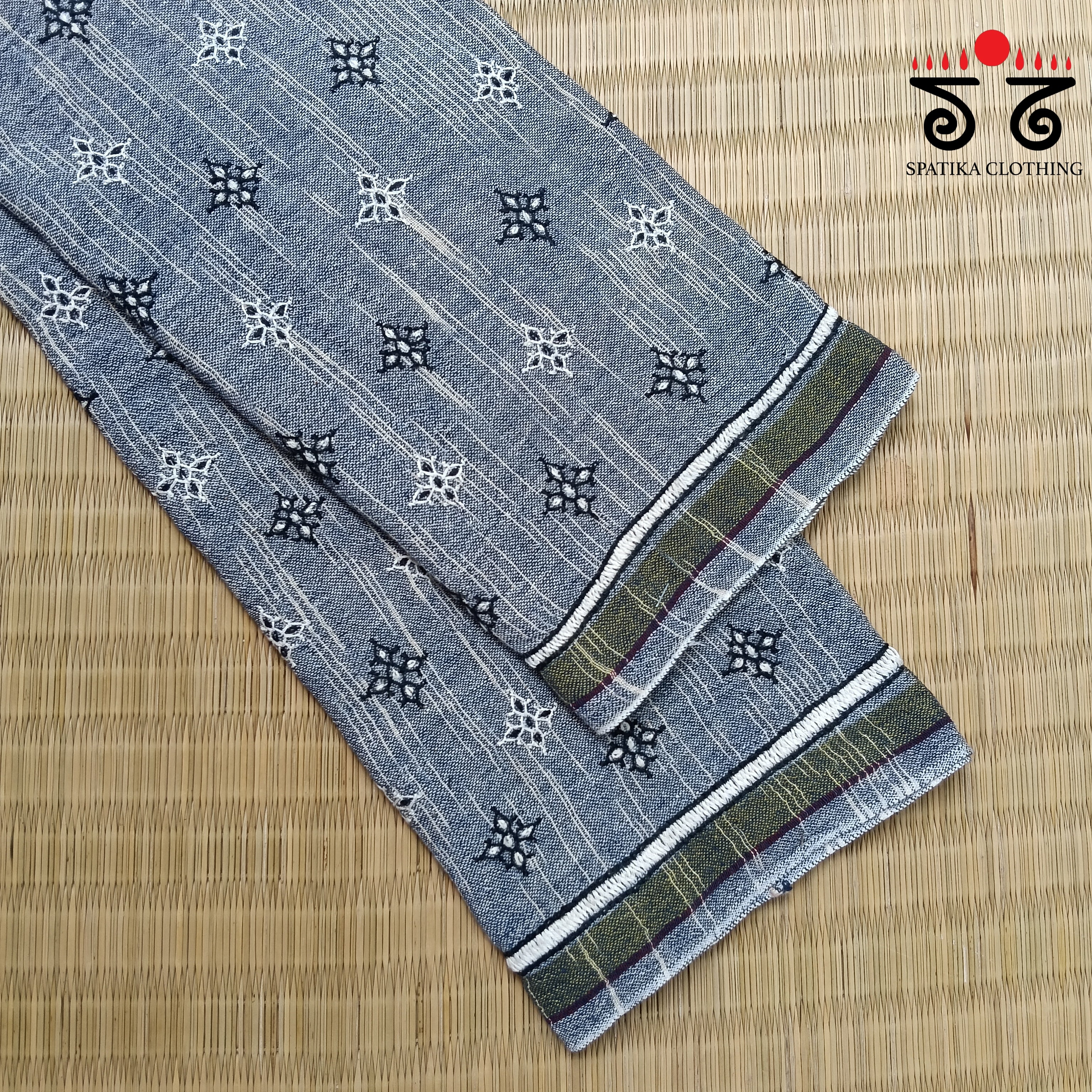 Banjara Hand Embroidered Blouse Fabric