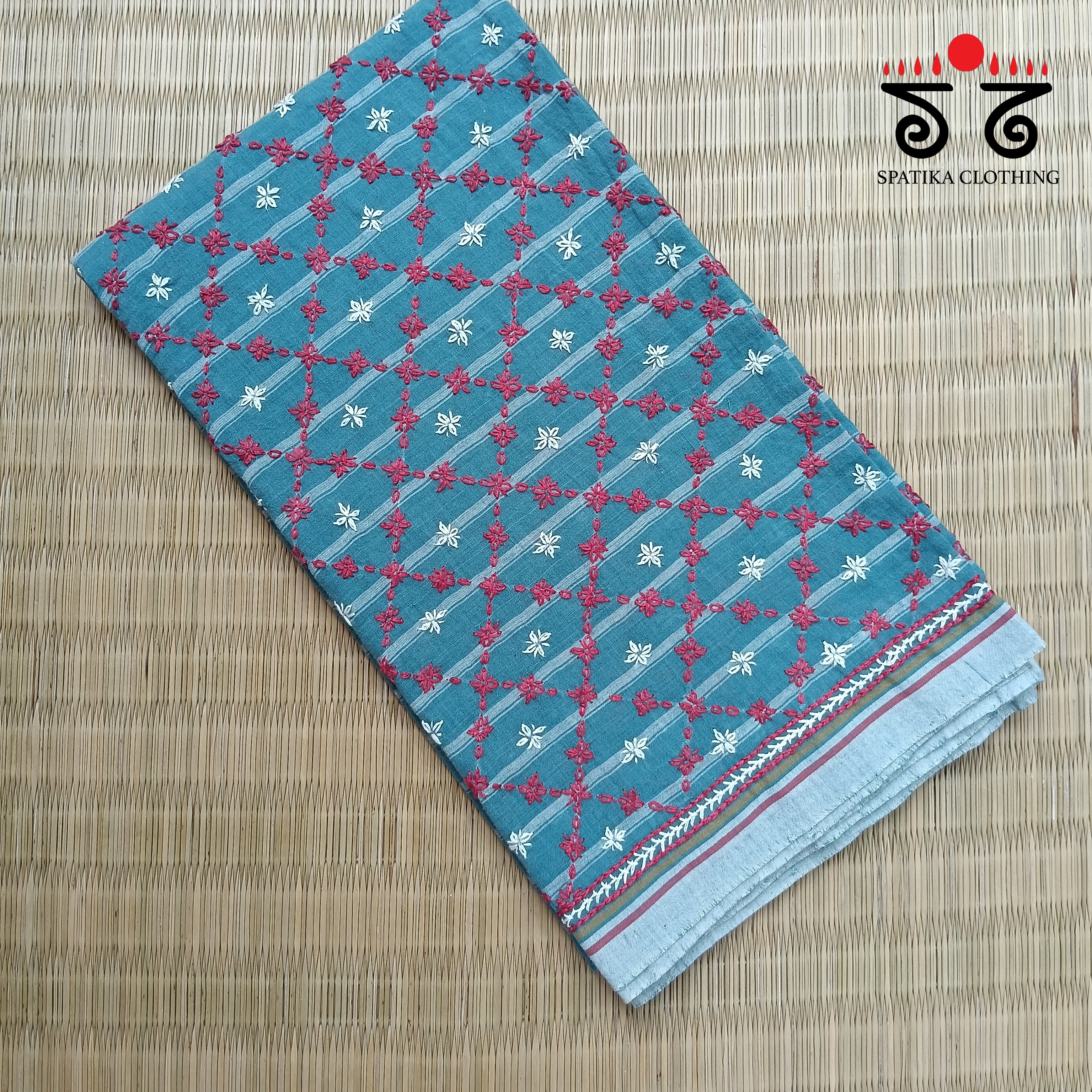 Banjara Hand Embroidered Blouse Fabric