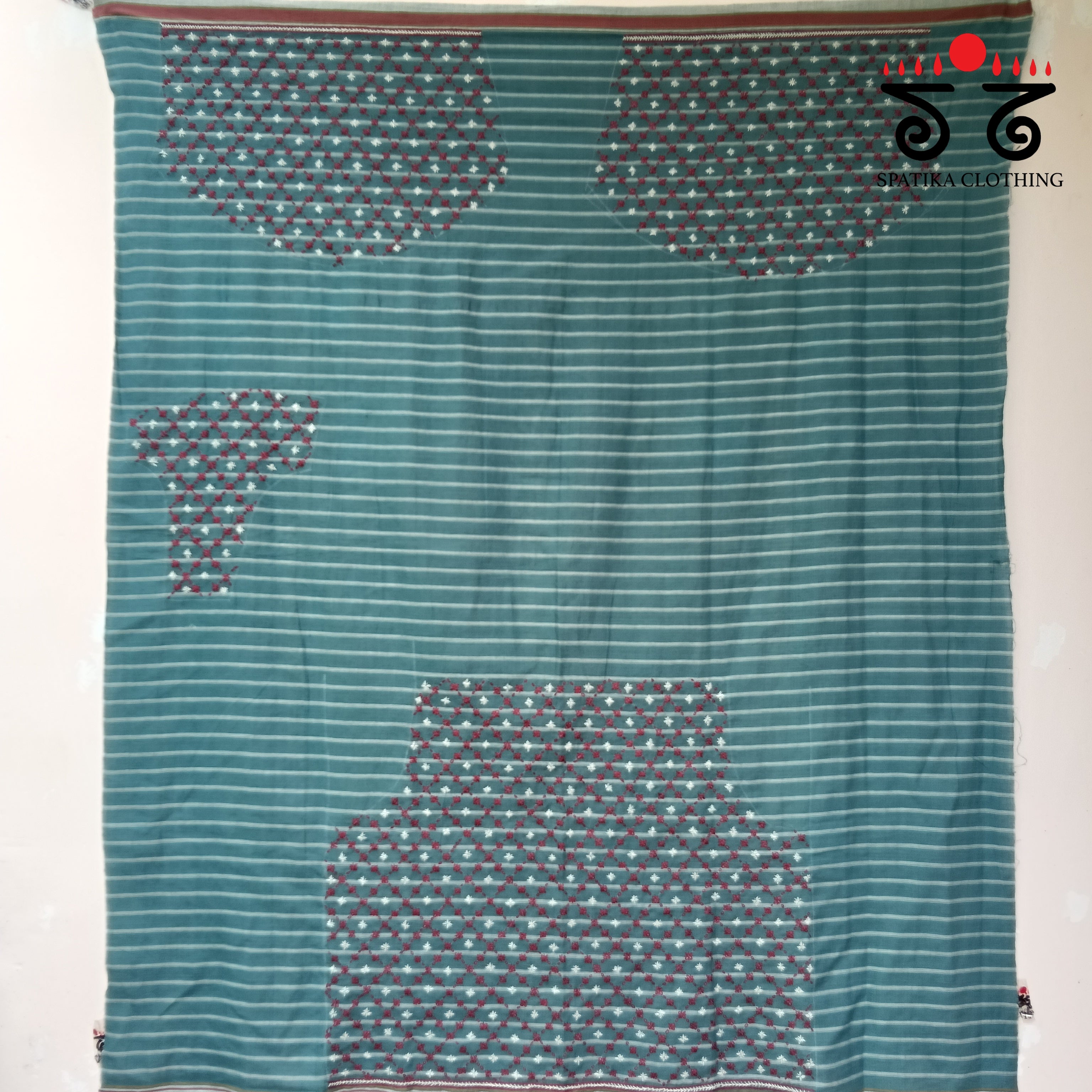 Banjara Hand Embroidered Blouse Fabric