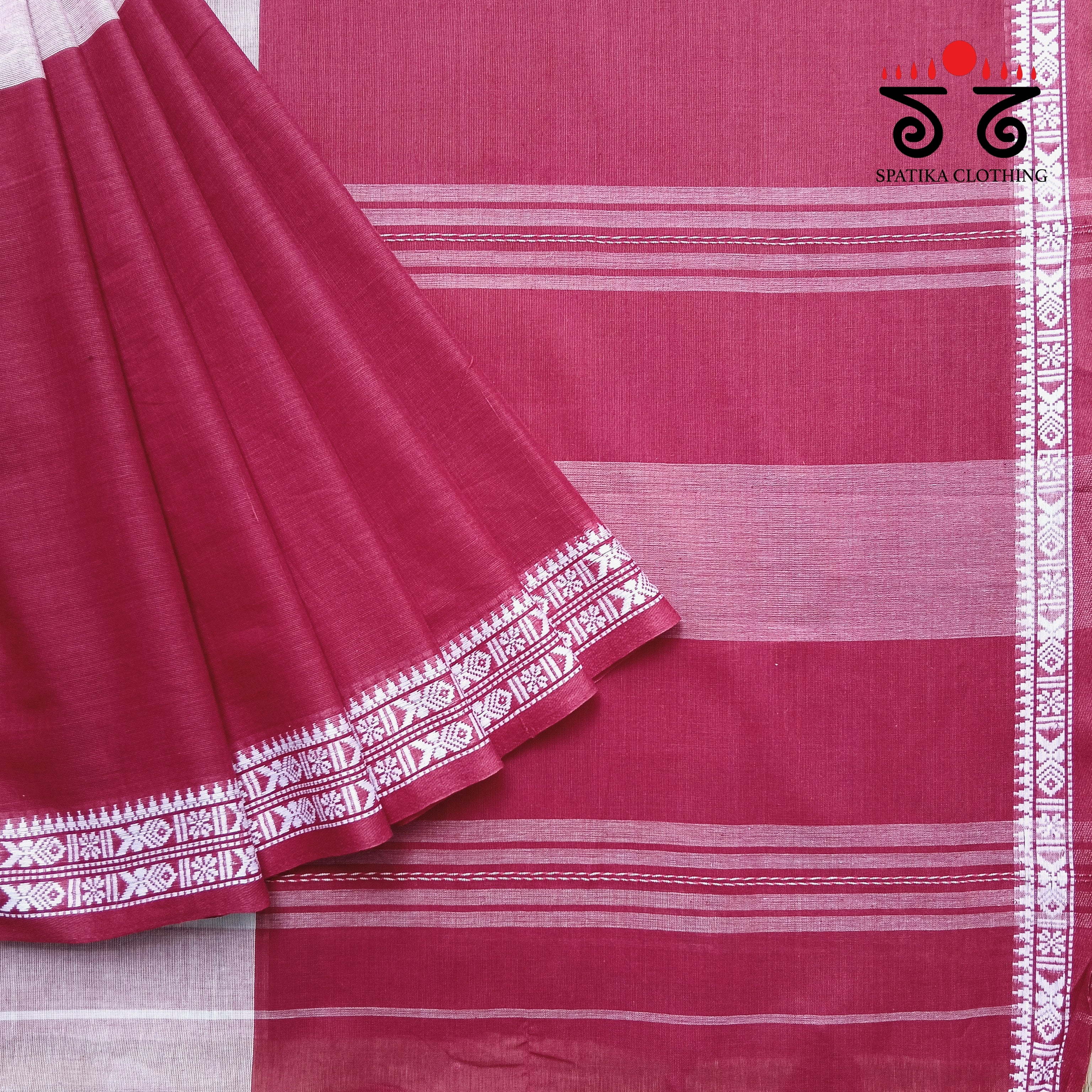 Begampur  - Handwoven Cotton Saree