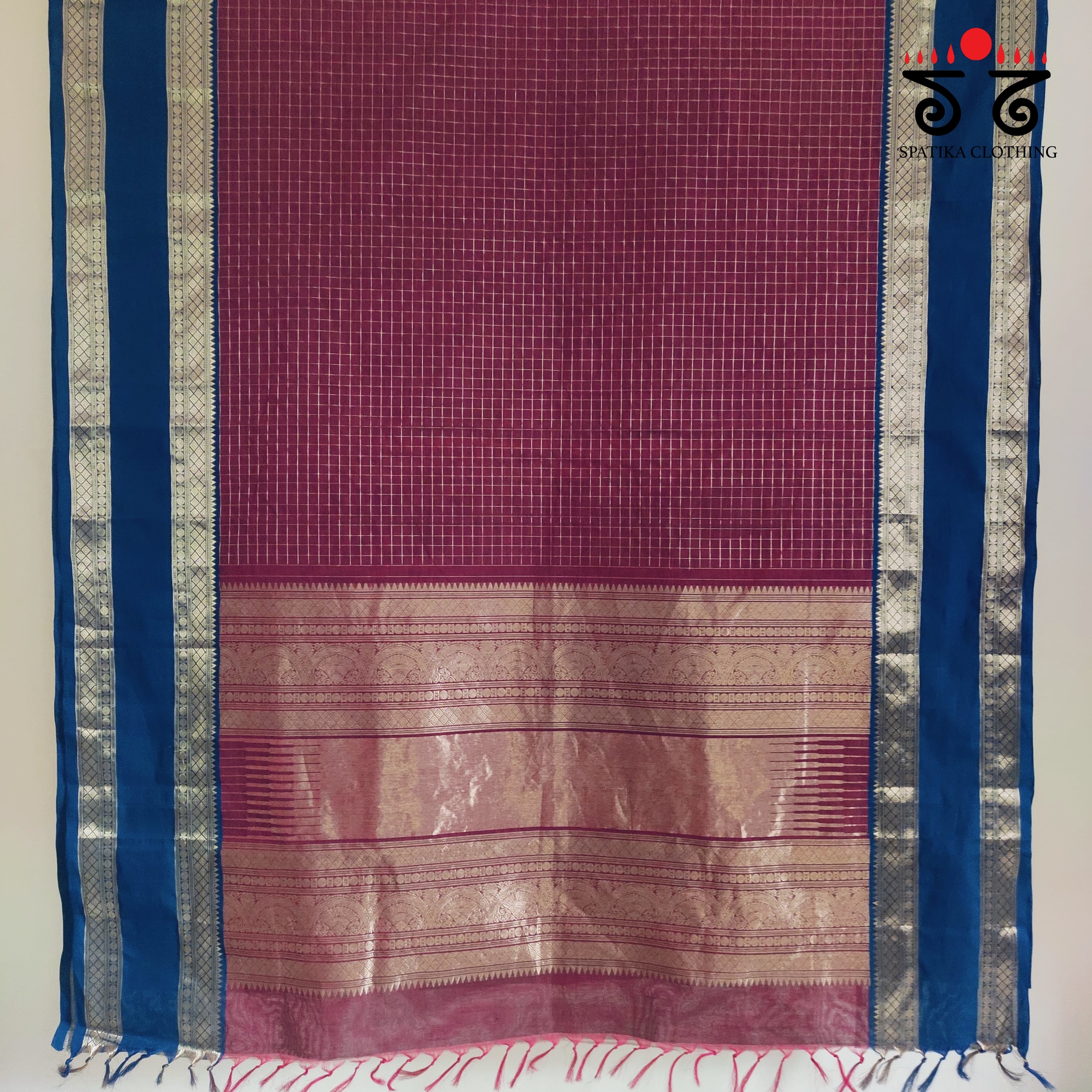 Vintage Kanjivaram Saree in Cotton