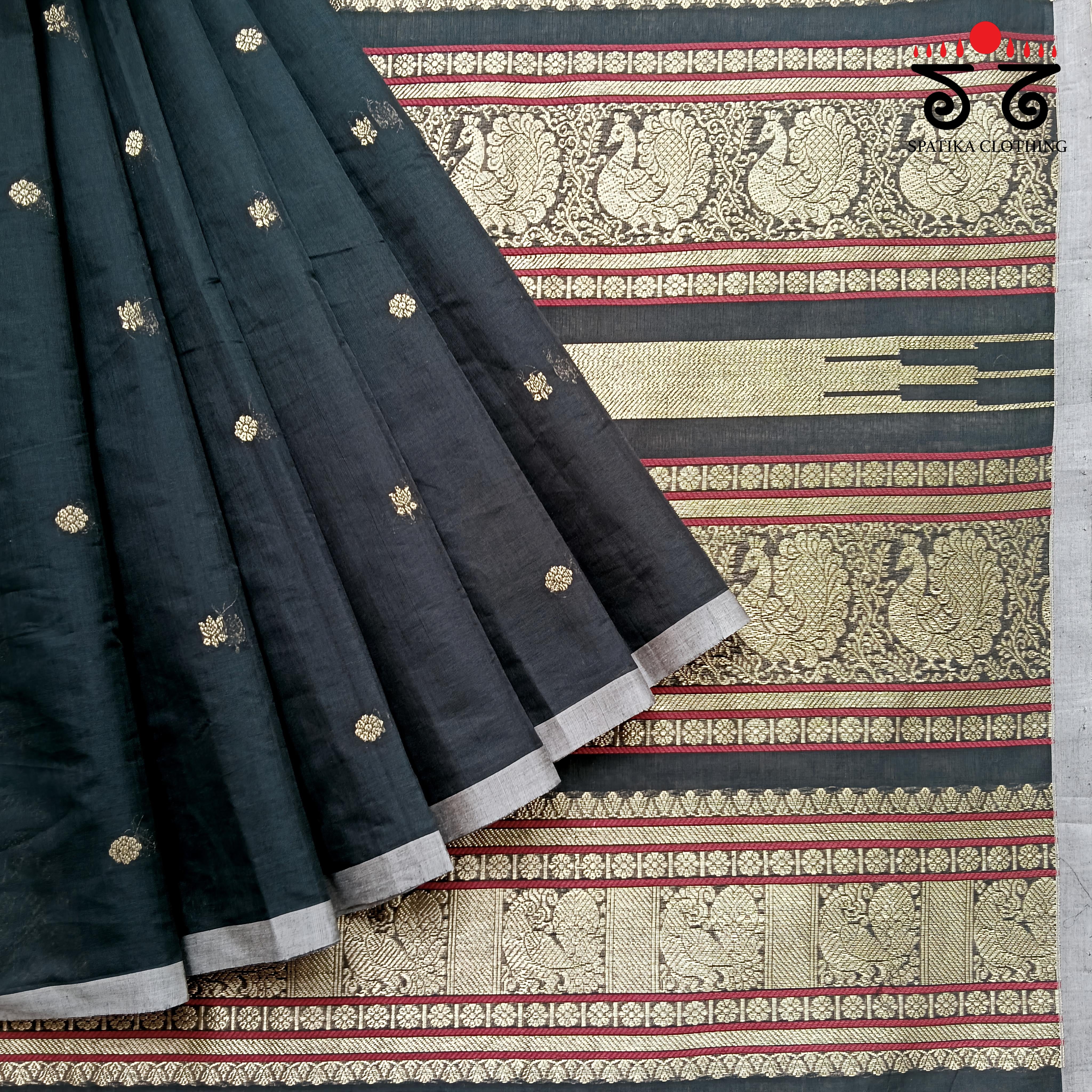 Vintage Kanjivaram Saree in Cotton
