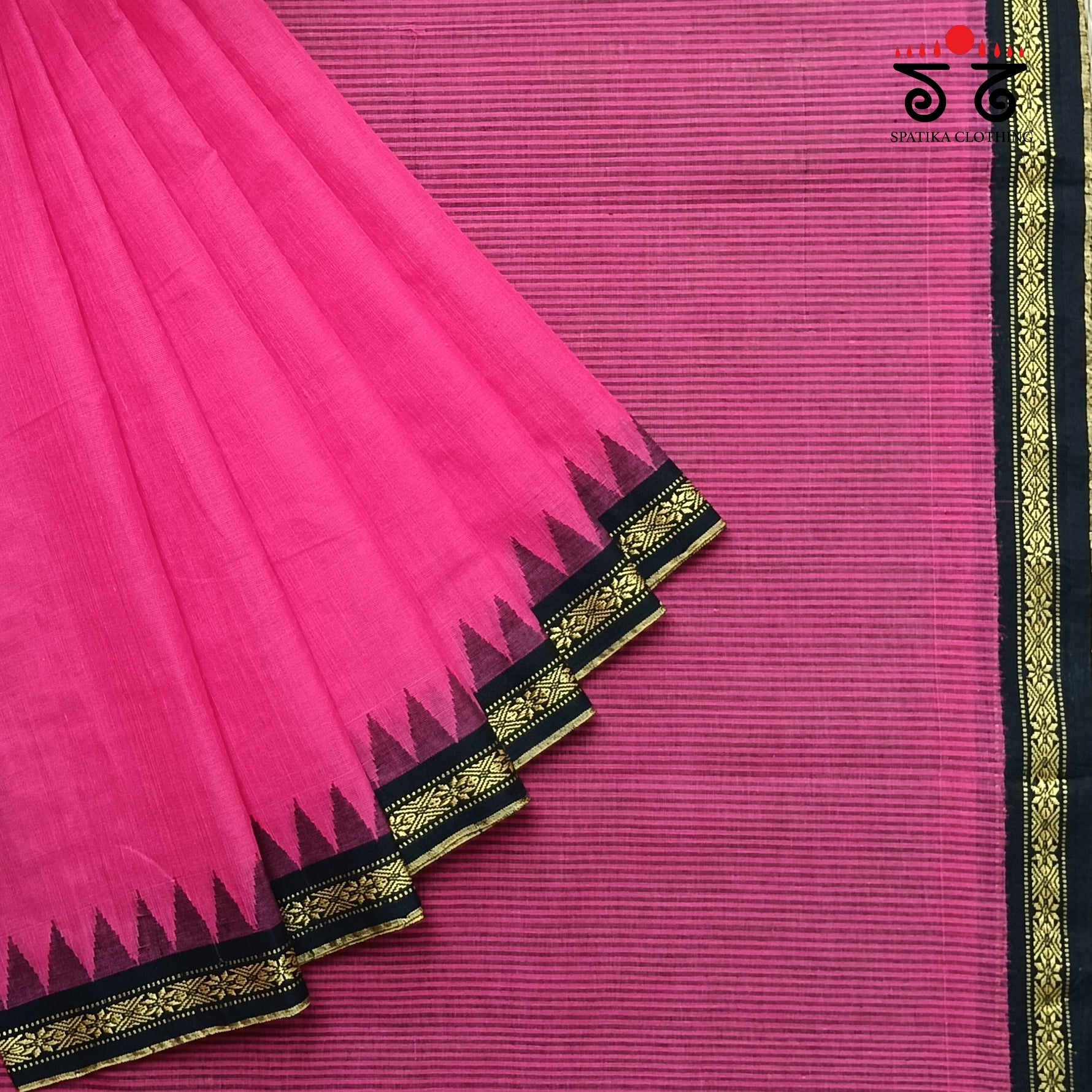 Ponduru Handspun Cotton Saree