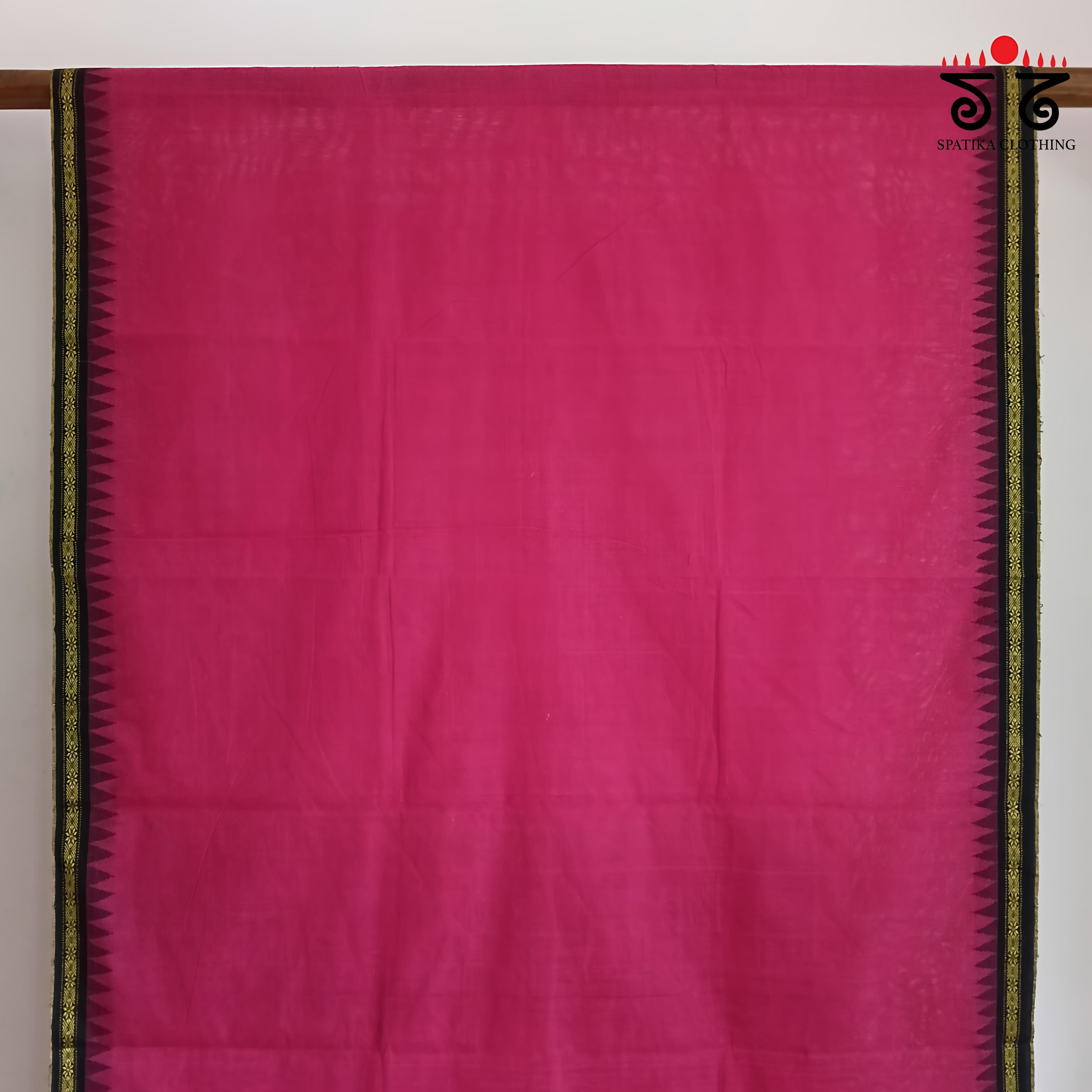 Ponduru Handspun Cotton Saree