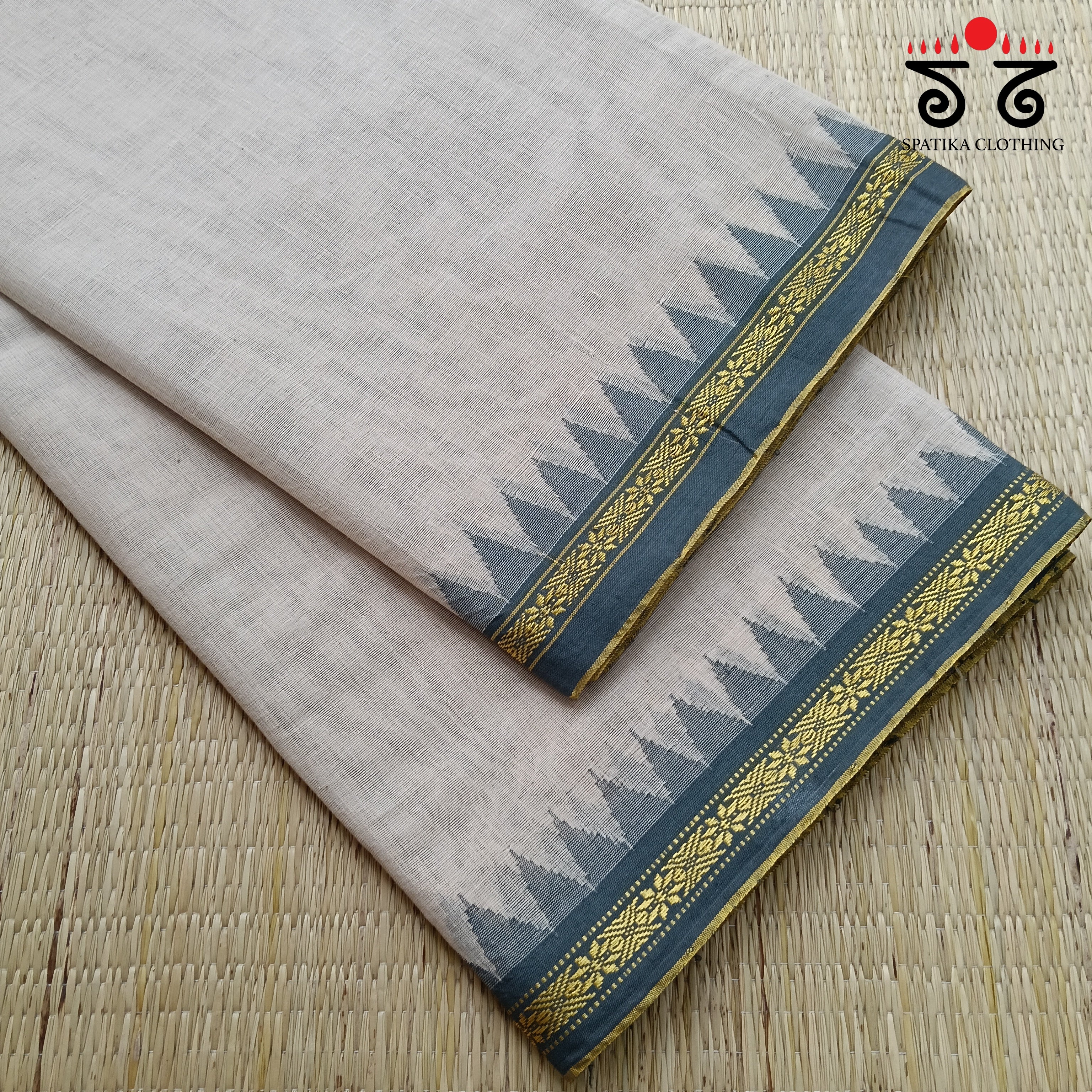 Ponduru Handspun Cotton Saree