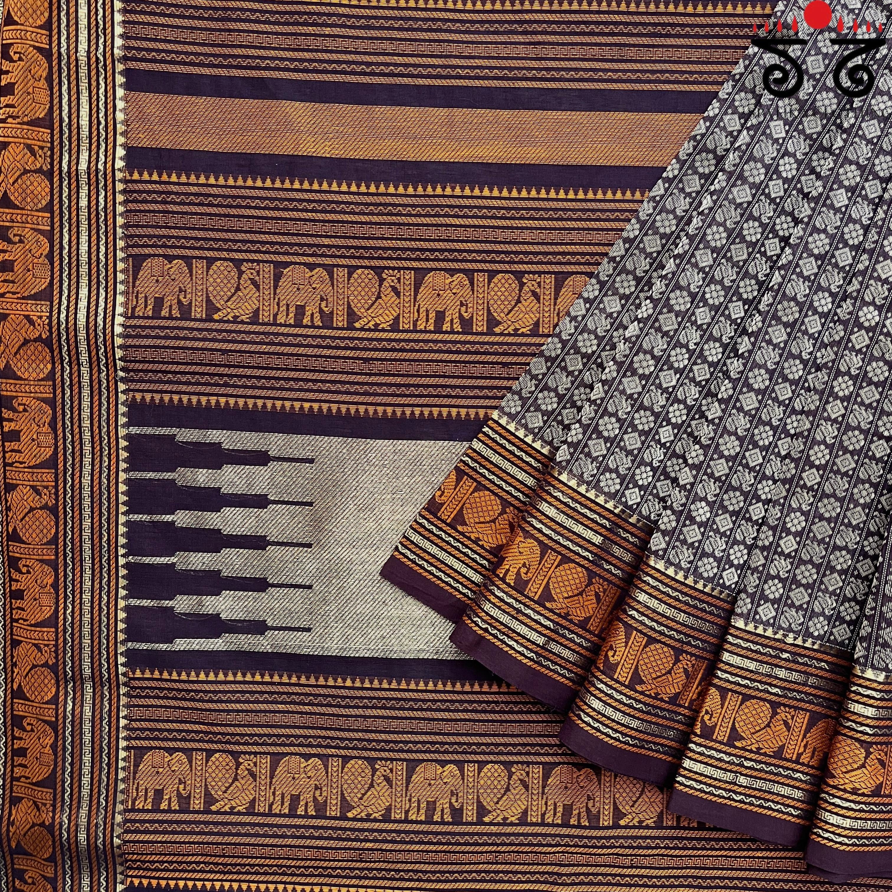 Vintage Kanjivaram Saree in Cotton