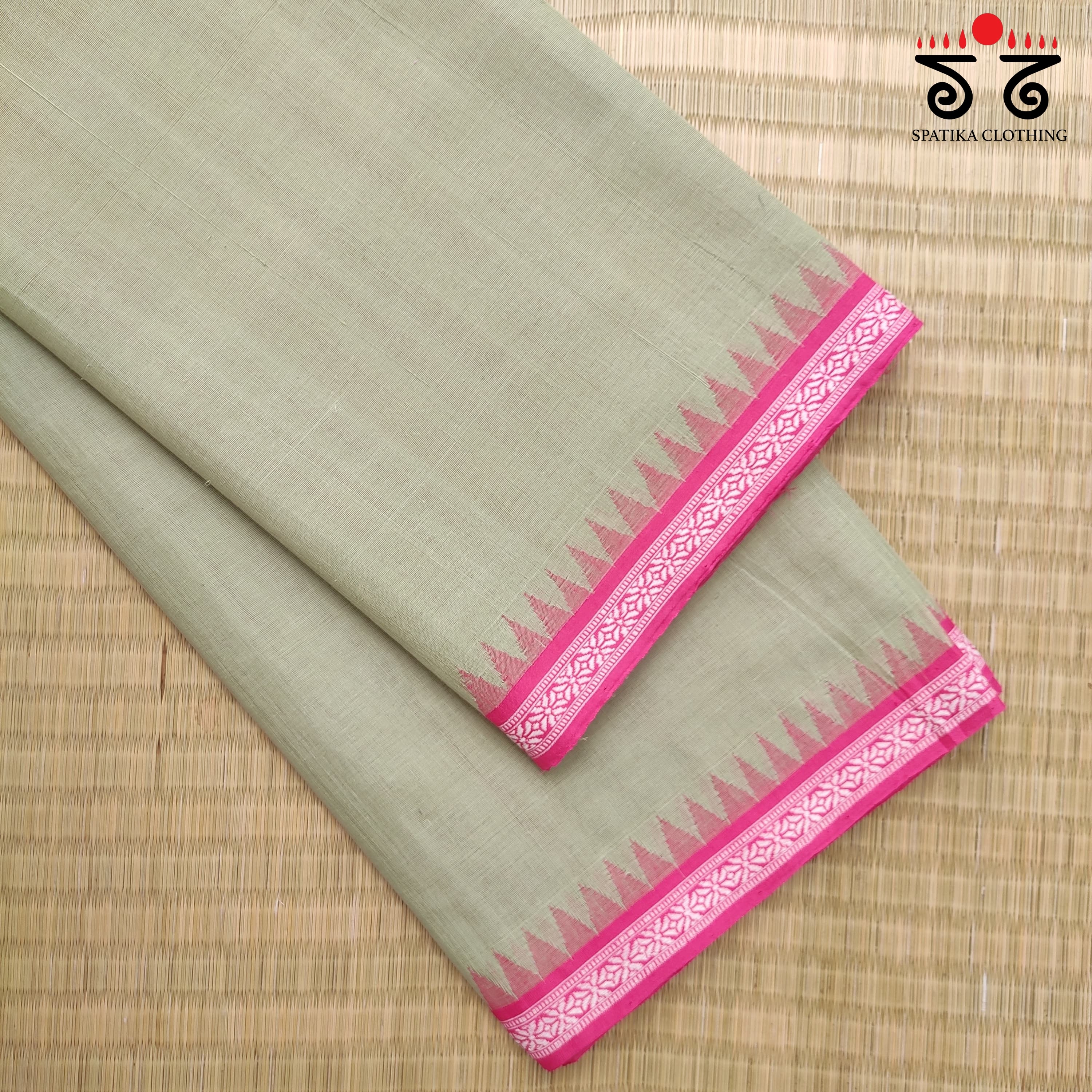 Ponduru Handspun Cotton Saree New!