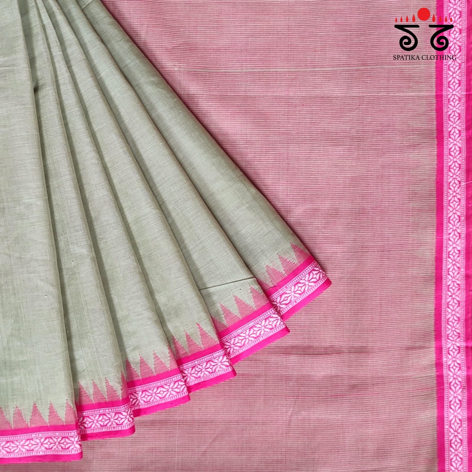 Ponduru Handspun Cotton Saree New!